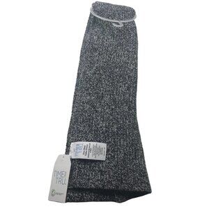 Time And Tru Women's Knit Scarf Gray One Size New With Tags